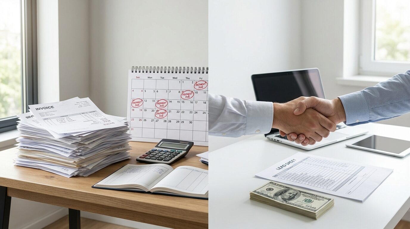 Pay per lead vs monthly retainer comparison for contractor marketing