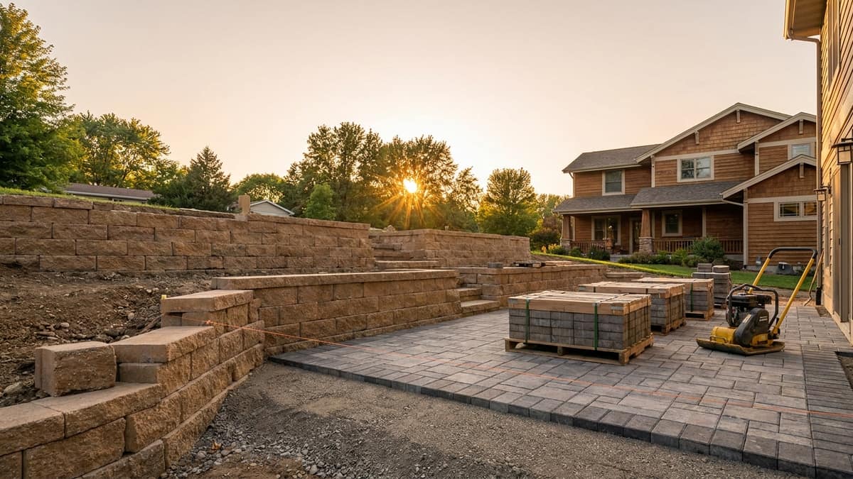 Retaining Wall and Hardscape Leads: How Landscapers Book $25K Backyards