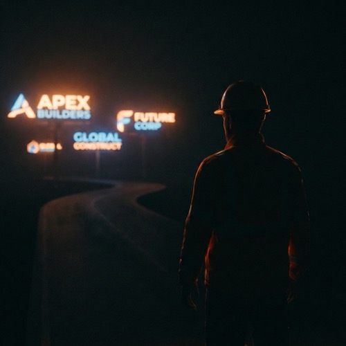 Contractor standing invisible while other brands get recognized